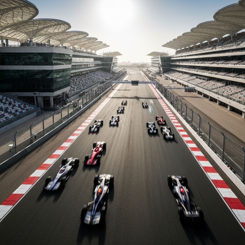 Portfolio work for F1 Tickets Abu Dhabi